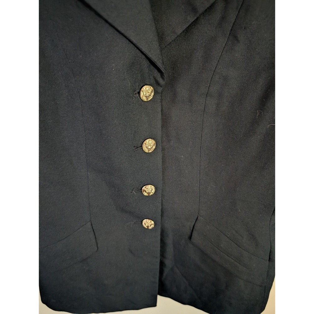 Bremen-Bowdon US Army Women Petite 12MP Blue Military Jacket 8440-01-552-2306 - Picture 3 of 14